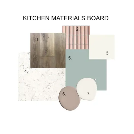 Kitchen Sample Board Unit 11 Interior Design Mood Board by Tonia Walker on Style Sourcebook