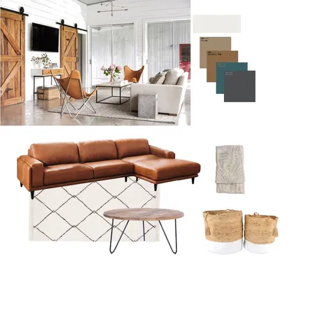 Modern farmhouse living room Interior Design Mood Board by allysonnewby on Style Sourcebook