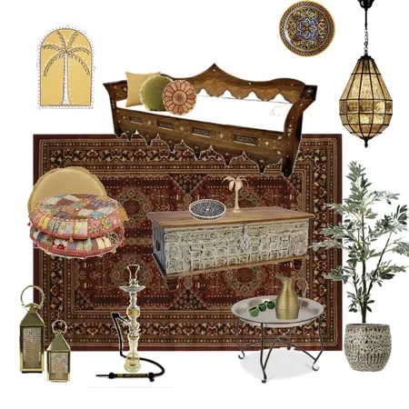 Arabian Nights Interior Design Mood Board by InVogue Interiors on Style Sourcebook