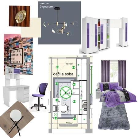 GIRLS ROOM 1 Interior Design Mood Board by MajaXS on Style Sourcebook