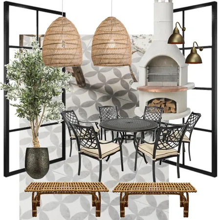 alfresco Interior Design Mood Board by JodiandBridie on Style Sourcebook