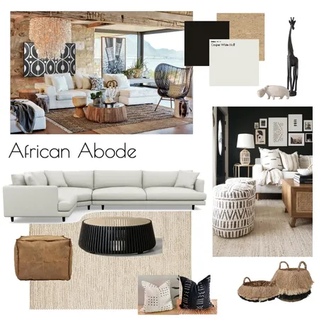 African Abode Interior Design Mood Board by Astra on Style Sourcebook