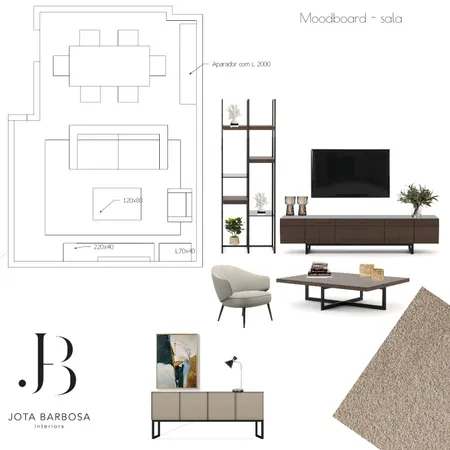 moodboard sala Interior Design Mood Board by cATARINA cARNEIRO on Style Sourcebook