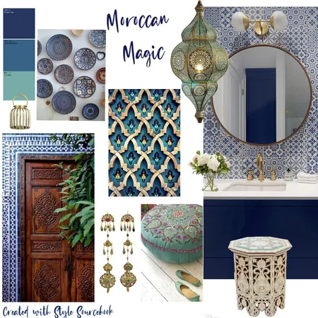 Moroccan luxe Interior Design Mood Board by Ritu K on Style Sourcebook