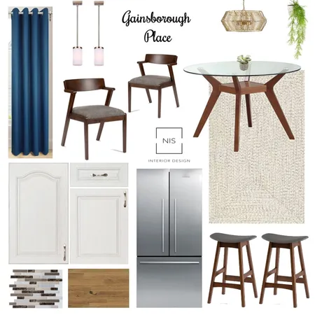 Gainsborough Kitchen-Dine-in (option B) Interior Design Mood Board by Nis Interiors on Style Sourcebook