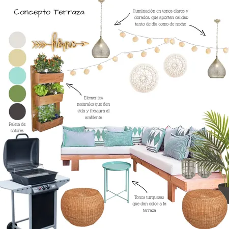 terraza gricel 3 Interior Design Mood Board by clauconejero on Style Sourcebook