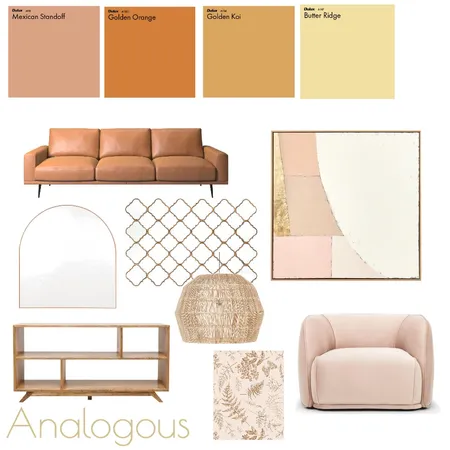 Analogous Interior Design Mood Board by RMaxwelllong on Style Sourcebook