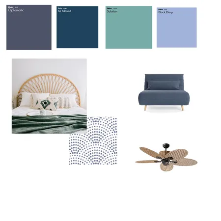 Analogous Mood Board Blues Interior Design Mood Board by RMaxwelllong on Style Sourcebook