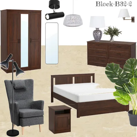 Block-B32-2 Interior Design Mood Board by YOGESH on Style Sourcebook