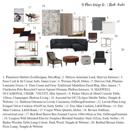 Module Ten Interior Design Mood Board by 33 Pears on Style Sourcebook