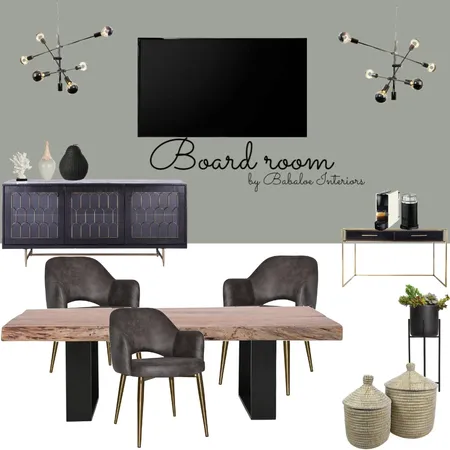 board room Interior Design Mood Board by Babaloe Interiors on Style Sourcebook