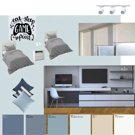 Habitación mellizos Interior Design Mood Board by Silvana G on Style Sourcebook