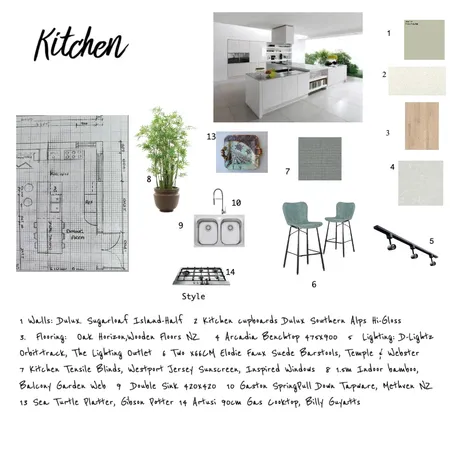 Kitchen Module 9 Interior Design Mood Board by Critique & Create Interiors on Style Sourcebook