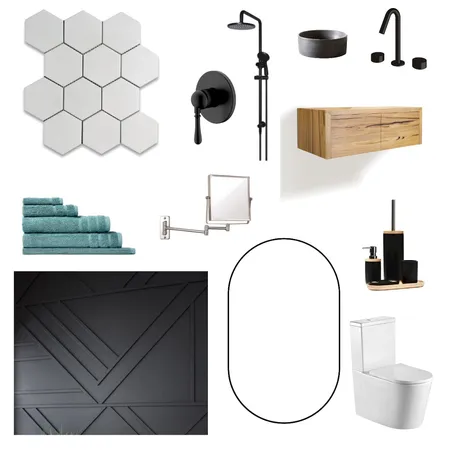 bath 9 Interior Design Mood Board by lesliejmccord on Style Sourcebook