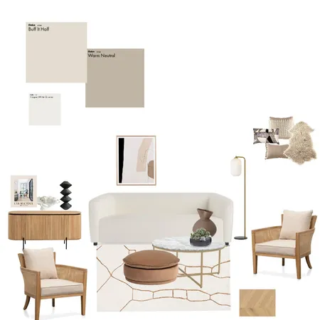 Beige living Interior Design Mood Board by Mindful Interiors on Style Sourcebook