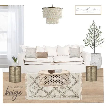Shades of Beige Interior Design Mood Board by Samantha Anne Interiors on Style Sourcebook