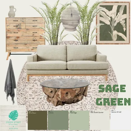 Sage Green Interior Design Mood Board by Fresh Start Styling & Designs on Style Sourcebook