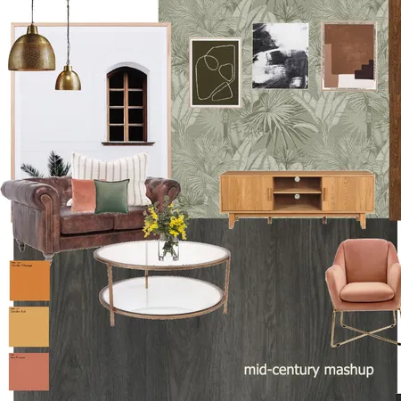 mid century mashup Interior Design Mood Board by Mhairi on Style Sourcebook