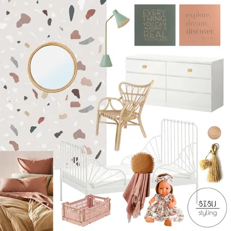 terrazzo toddler room Interior Design Mood Board by Sisu Styling on Style Sourcebook