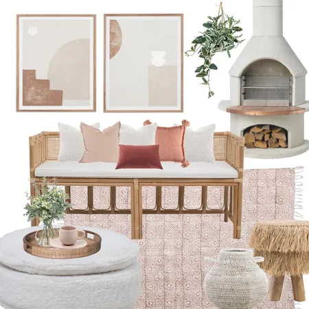 Shades of Peach & Pink Interior Design Mood Board by Kyra Smith on Style Sourcebook