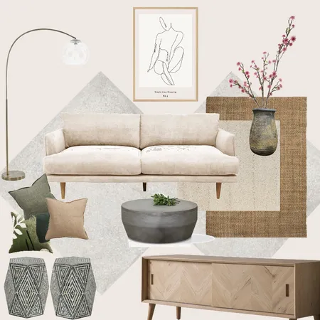 Living Room 01 Interior Design Mood Board by Thit on Style Sourcebook