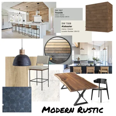 Rustic Modern Interior Design Mood Board by jcstratt on Style Sourcebook