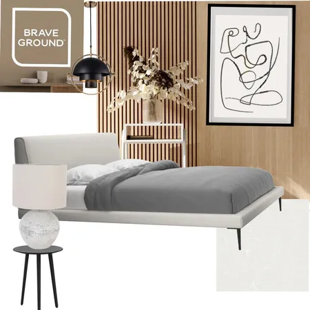 Contempory Bedroom Interior Design Mood Board by KatieBirch on Style Sourcebook
