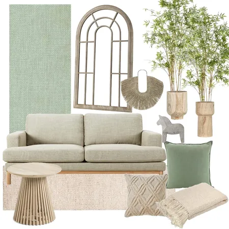 Sage Living Room Interior Design Mood Board by Marichelle on Style Sourcebook