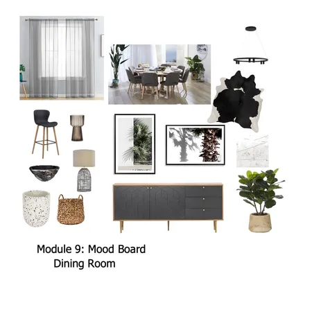 MODULE 9 MOOD BOARD DIING ROOM Interior Design Mood Board by Joy McLary on Style Sourcebook