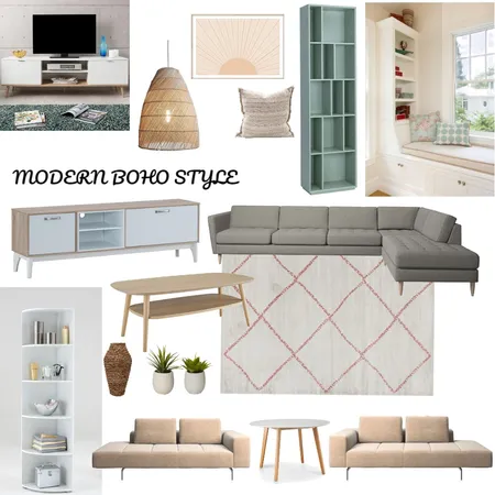 Mood Board - Baho modern Interior Design Mood Board by sako on Style Sourcebook