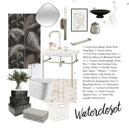 A9 WC Interior Design Mood Board by m-o-o-n on Style Sourcebook