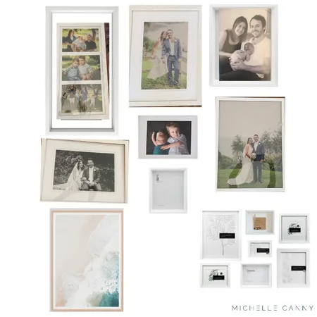 Gallery Wall for Entry Way Interior Design Mood Board by Michelle Canny Interiors on Style Sourcebook