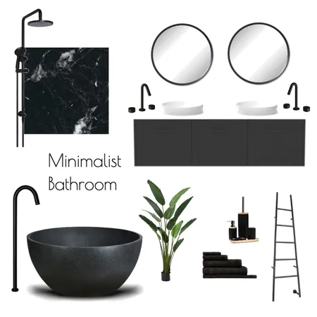 Minimalist Bathroom Interior Design Mood Board by lailafazal on Style Sourcebook