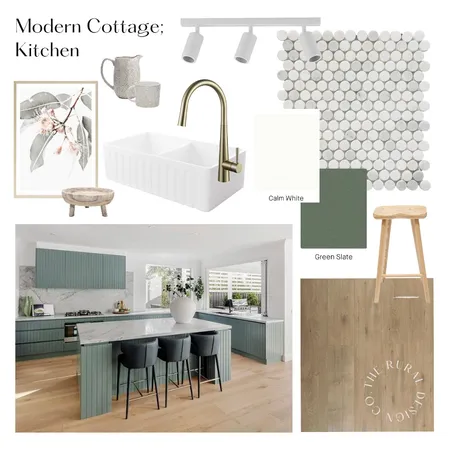 Our Modern Cottage; Kitchen Vibes Interior Design Mood Board by The Rural Design Co. on Style Sourcebook