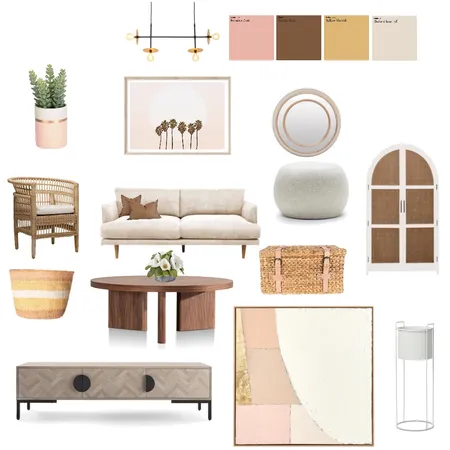 Living Room Interior Design Mood Board by Priyanka Wadhwani on Style Sourcebook