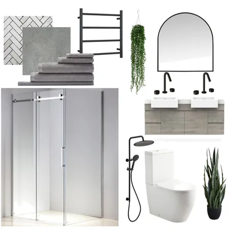 Bathroom Mod 10 Interior Design Mood Board by Mikalina Smith on Style Sourcebook