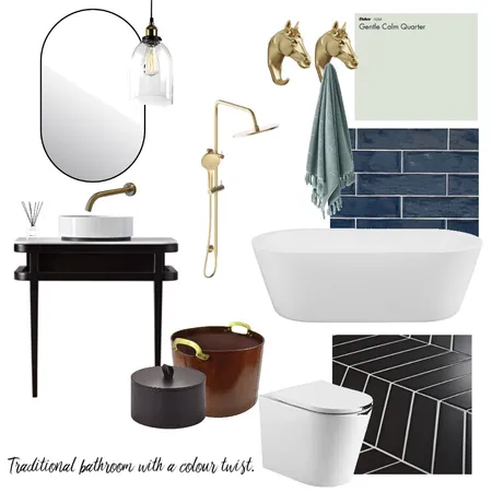 Bathroom moodboard - portfolio Interior Design Mood Board by S.designs on Style Sourcebook
