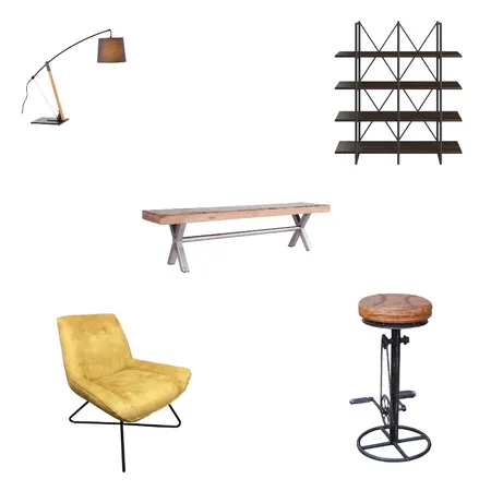 Industrial furniture Interior Design Mood Board by Peetkaa on Style Sourcebook