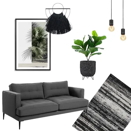 Black lounge Interior Design Mood Board by itssara85 on Style Sourcebook