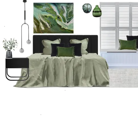 Master Bedroom - Module 9 Interior Design Mood Board by Leesa Chalker on Style Sourcebook