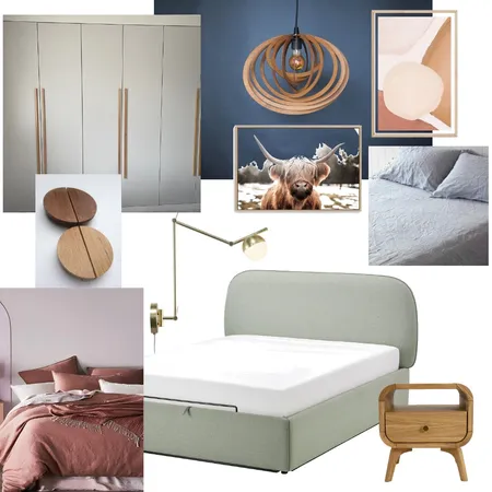 Bedroom natural colours Interior Design Mood Board by MonaSi on Style Sourcebook