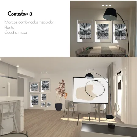 Comedor Cuadros y planta 2 Interior Design Mood Board by mamen on Style Sourcebook