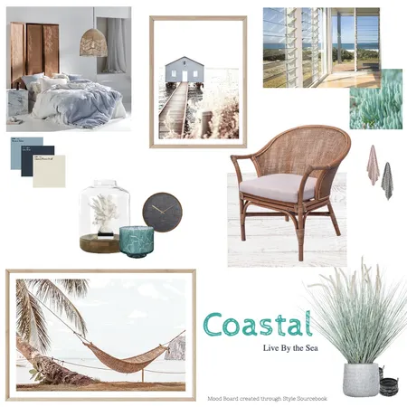 Coastal Mood Board - Assignment 3 - Part A Interior Design Mood Board by Spaces To Liv on Style Sourcebook