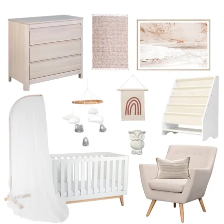 Neutral Nursery Interior Design Mood Board by EstherMay on Style Sourcebook