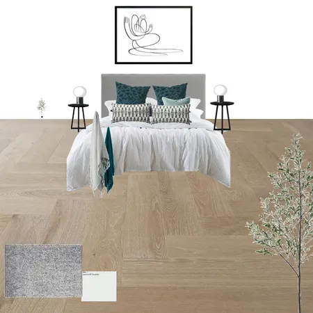 Guest Bedroom Interior Design Mood Board by melaniem on Style Sourcebook