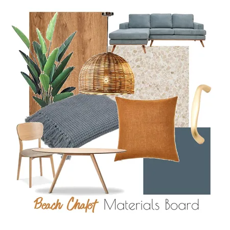 Beach Chalet Materials Board Interior Design Mood Board by ebw on Style Sourcebook