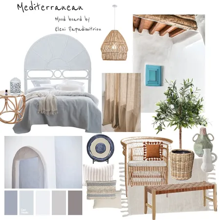 GR Mediterranean Interior Design Mood Board by ELENI PAPADIMITRIOU on Style Sourcebook