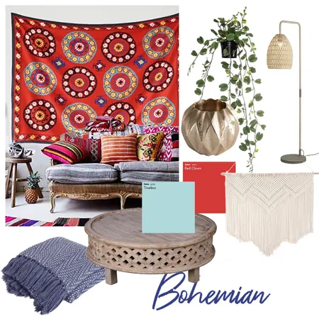 Bohemian Interior Design Mood Board by CandiceLocklee on Style Sourcebook