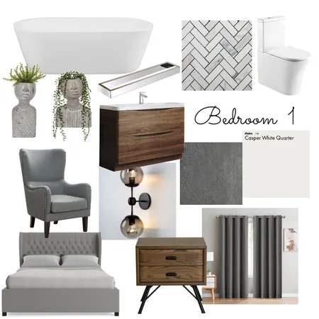bedroom1 Interior Design Mood Board by samkelo dladla on Style Sourcebook