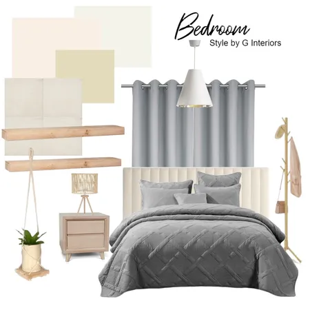 Neutral Bedroom Interior Design Mood Board by Gia123 on Style Sourcebook